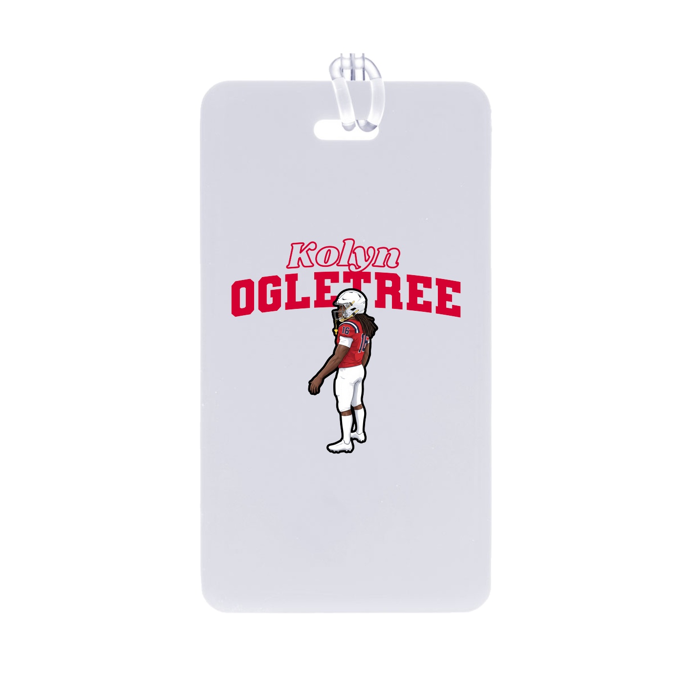 Bag Tag — Name Arch in Classic