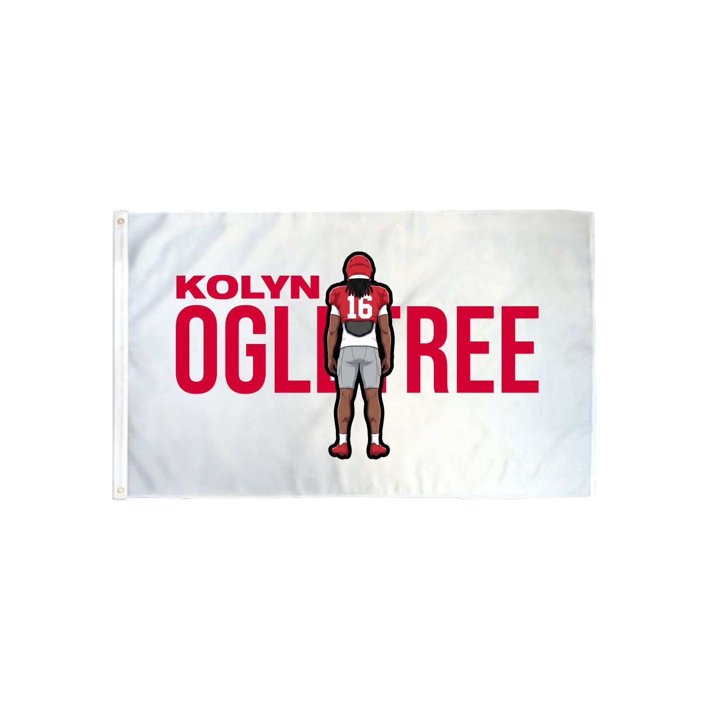 3x5 Flag — Player Name in Classic