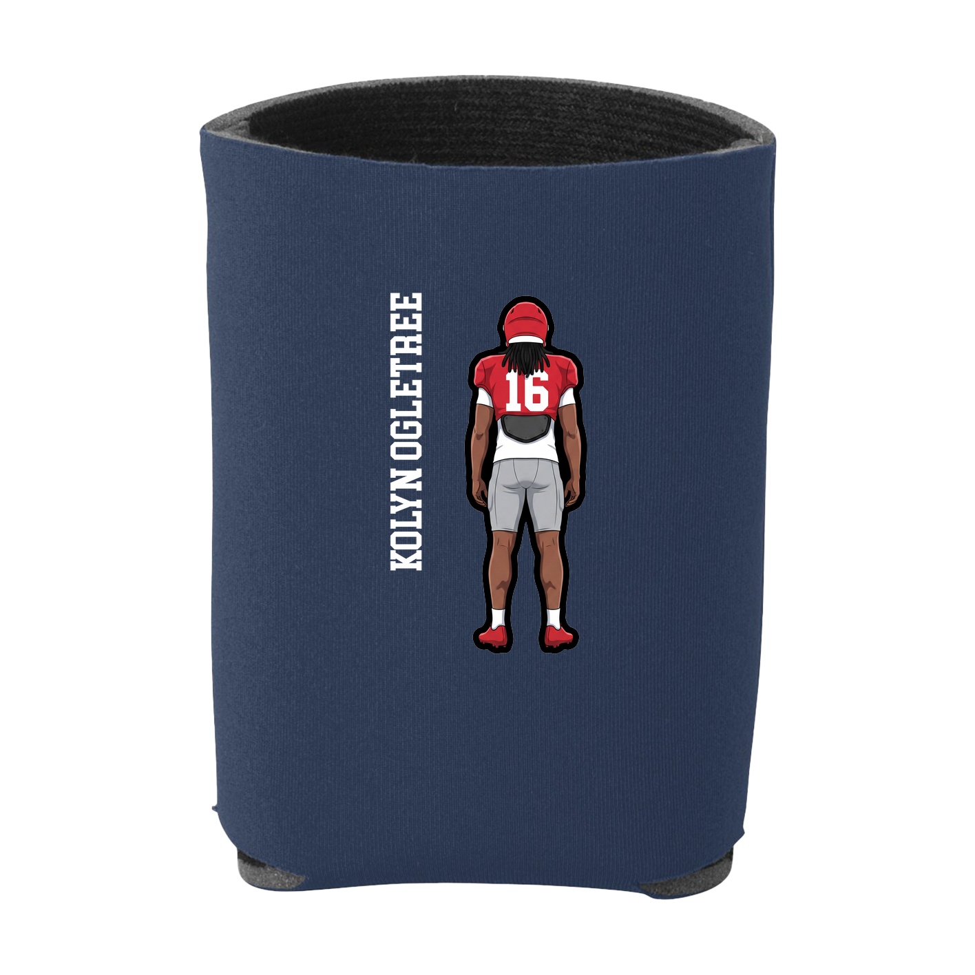 Can Holder — Name Vertical in Navy