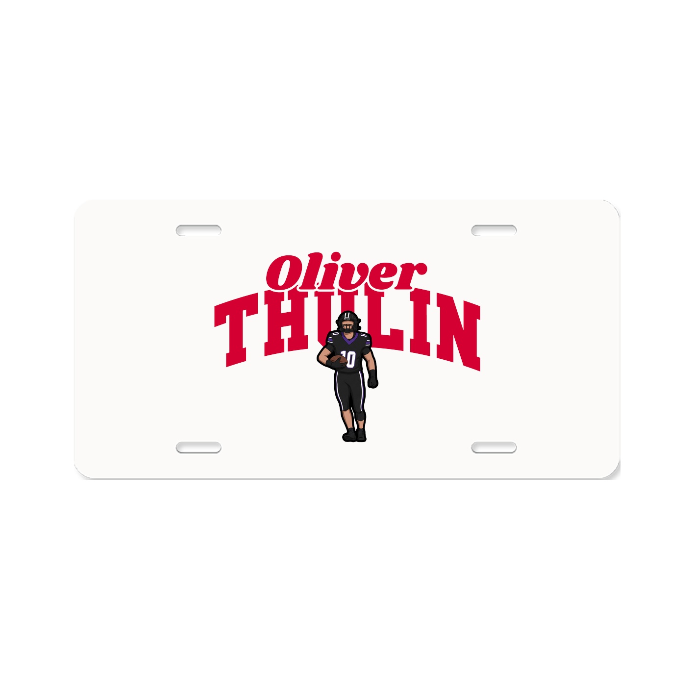 License Plate — Signature Arch in Classic