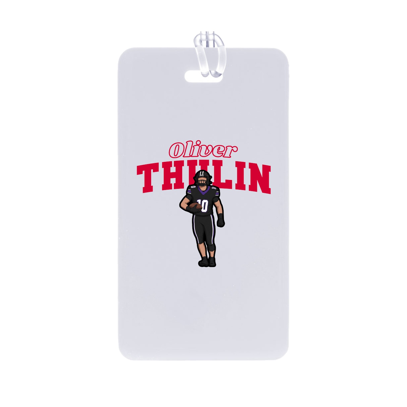 Bag Tag — Name Arch in Classic