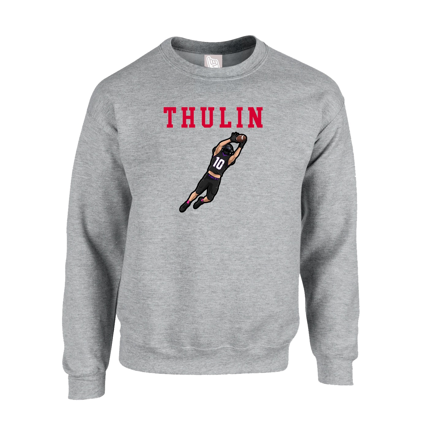 Fleece Crew — Shirsey in Grey