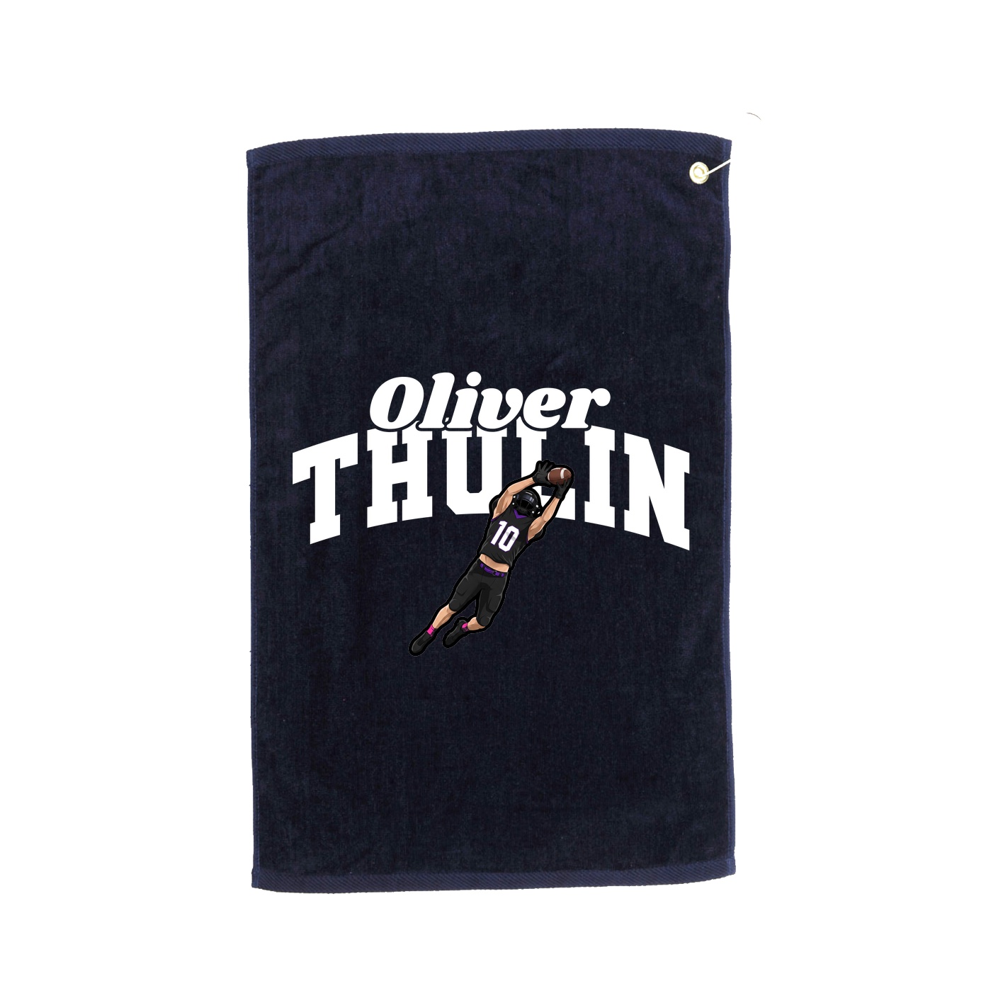 Golf Towel — Signature Arch in Navy