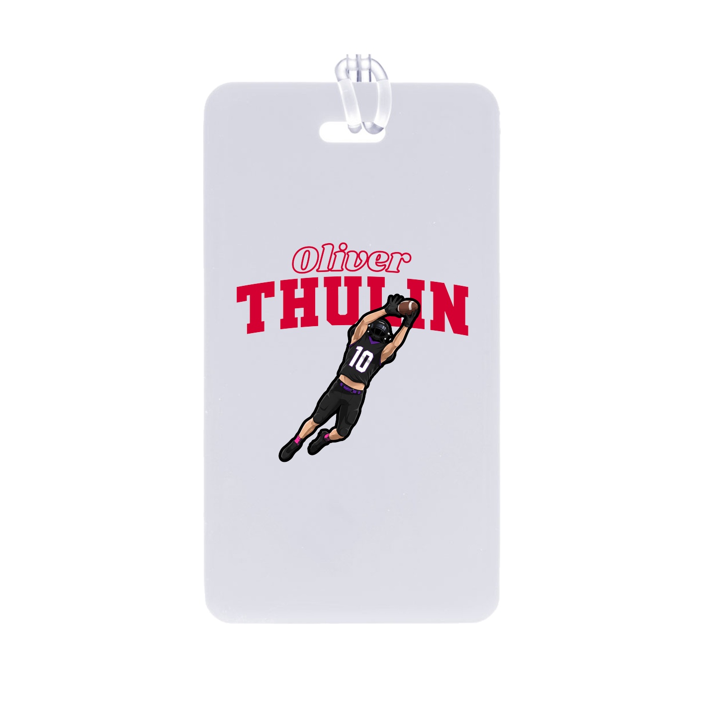 Bag Tag — Name Arch in Classic
