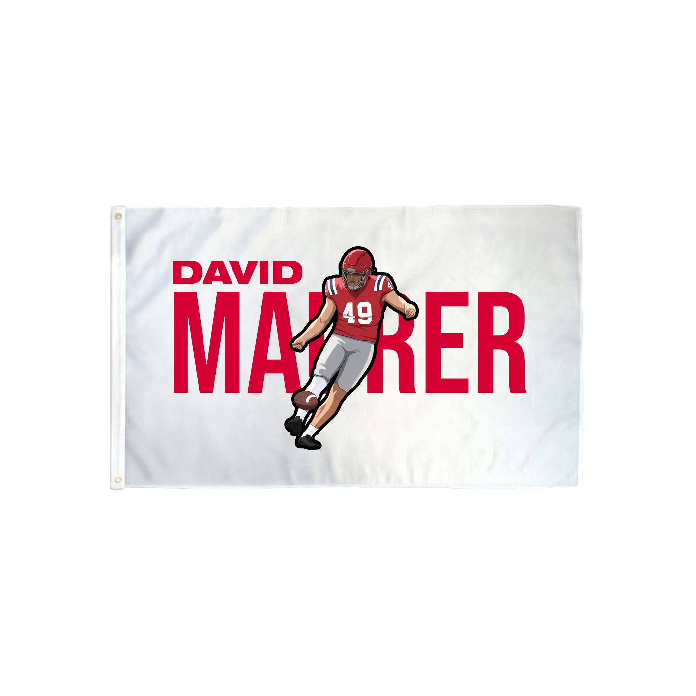 3x5 Flag — Player Name in Classic