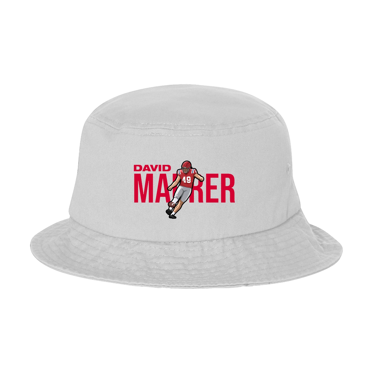 Bucket Cap — Player Name in White