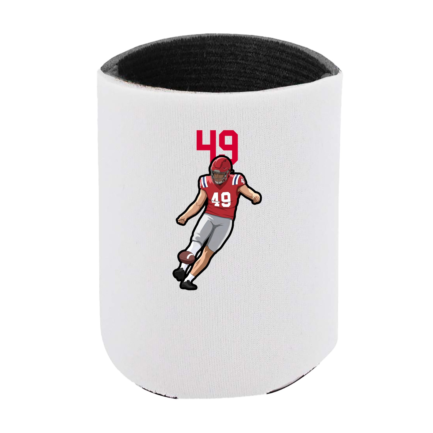 Can Holder — Number Top in White