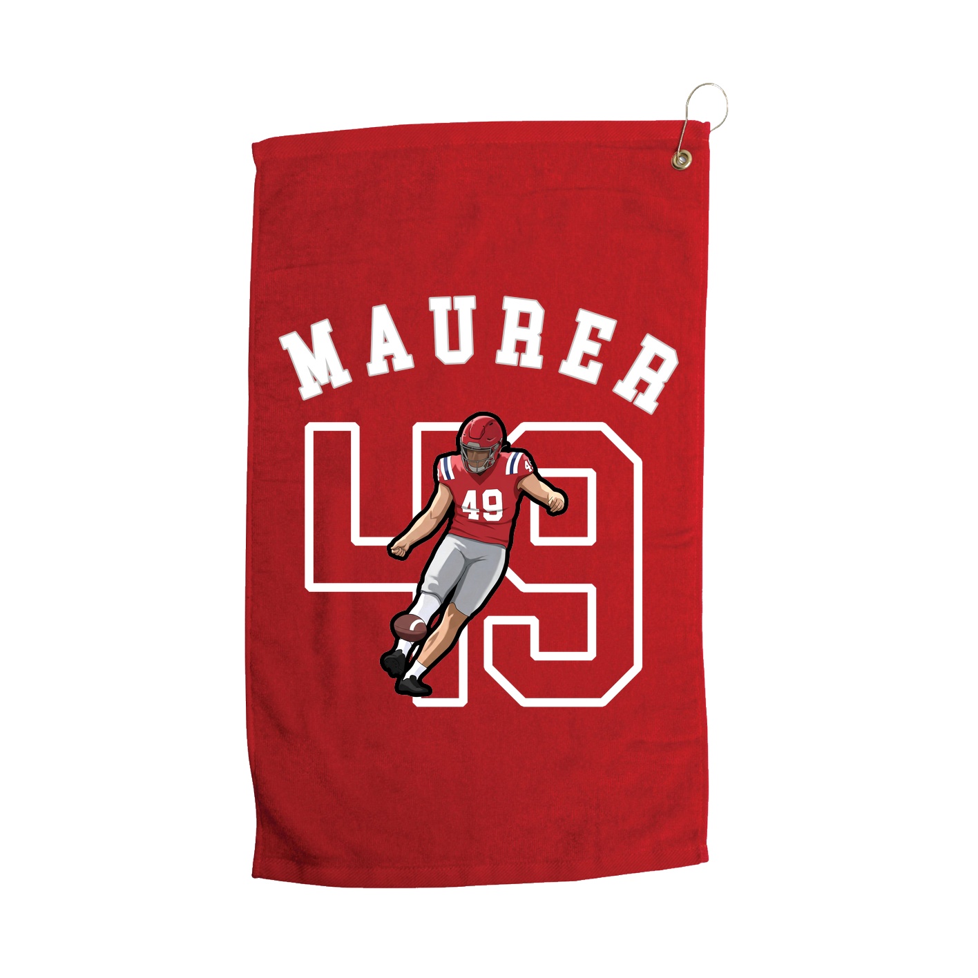 Golf Towel — Shirsey Arch in Red