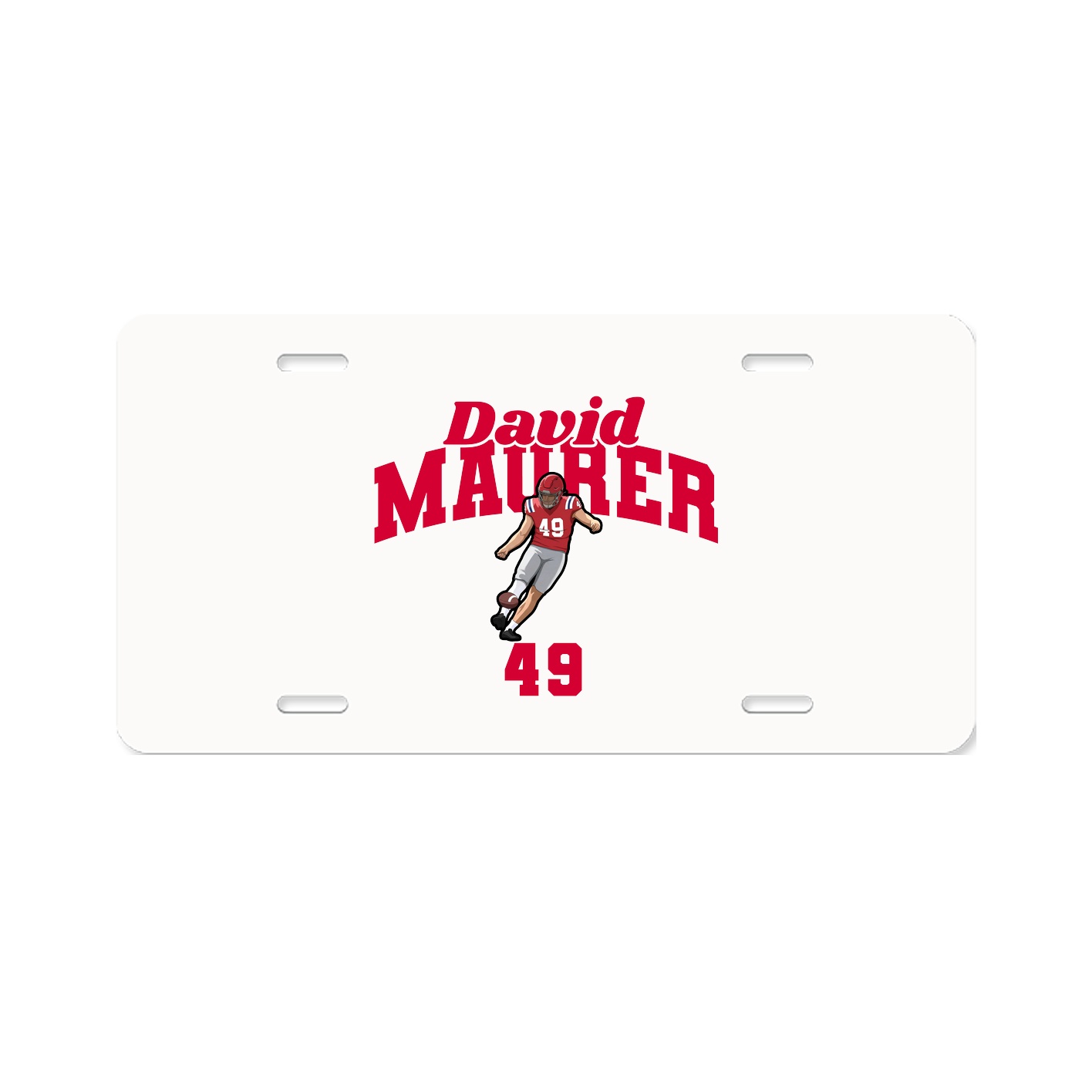 License Plate — Signature Arch in Classic