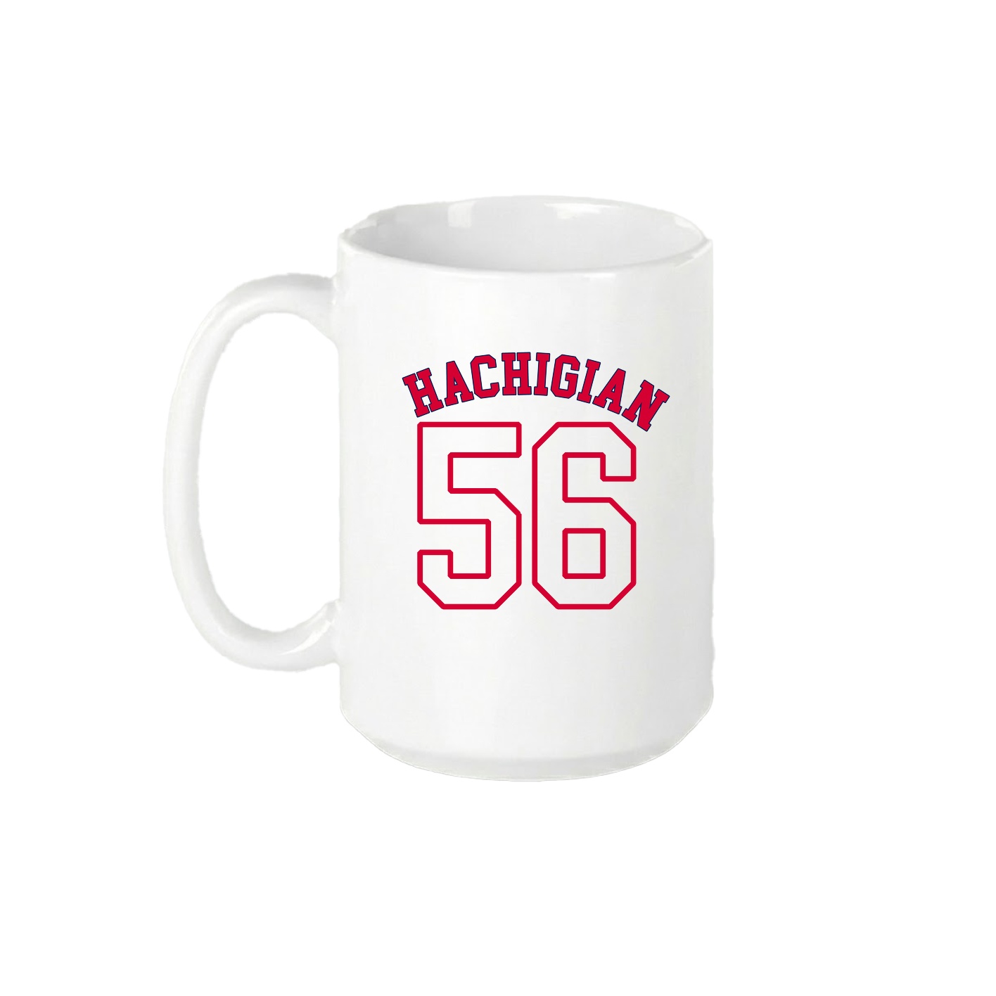 15oz Coffee Mug — Shirsey Arch in White