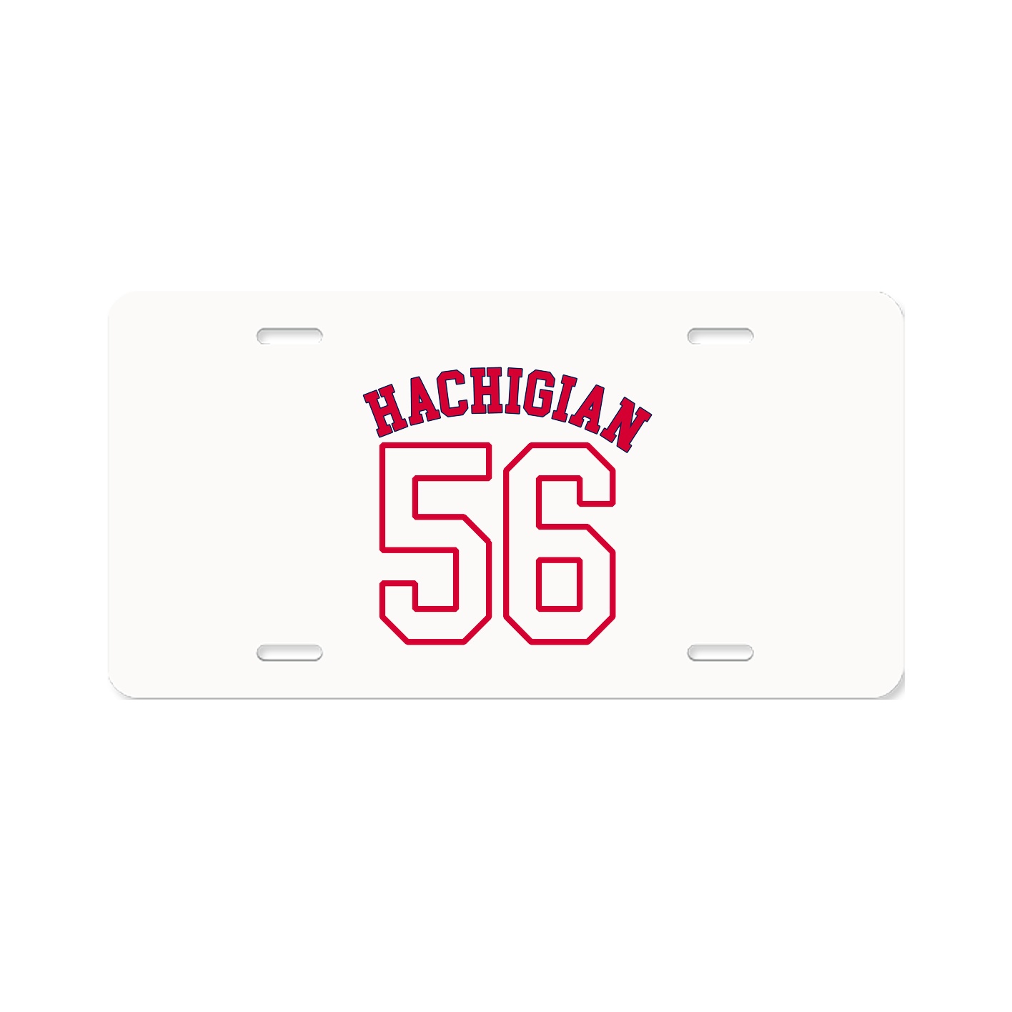 License Plate — Shirsey Arch in Classic