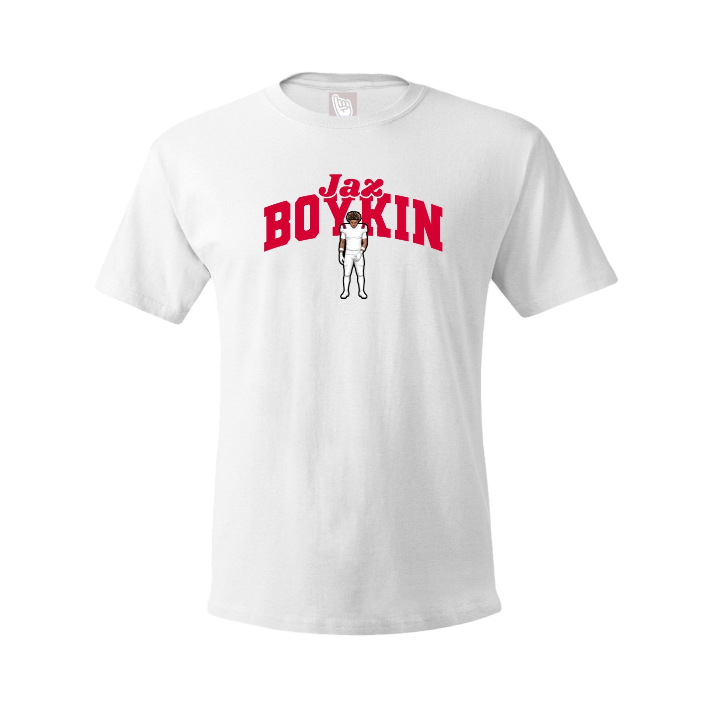 Youth Tee — Signature Arch in White