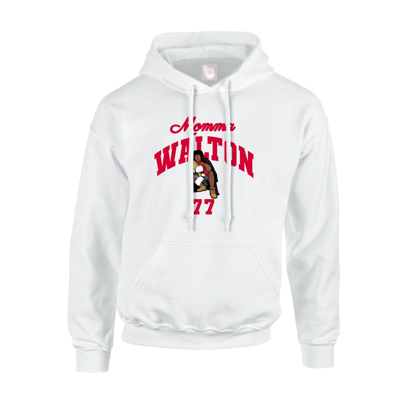 Youth Hoodie — Mothers Day Arch in White