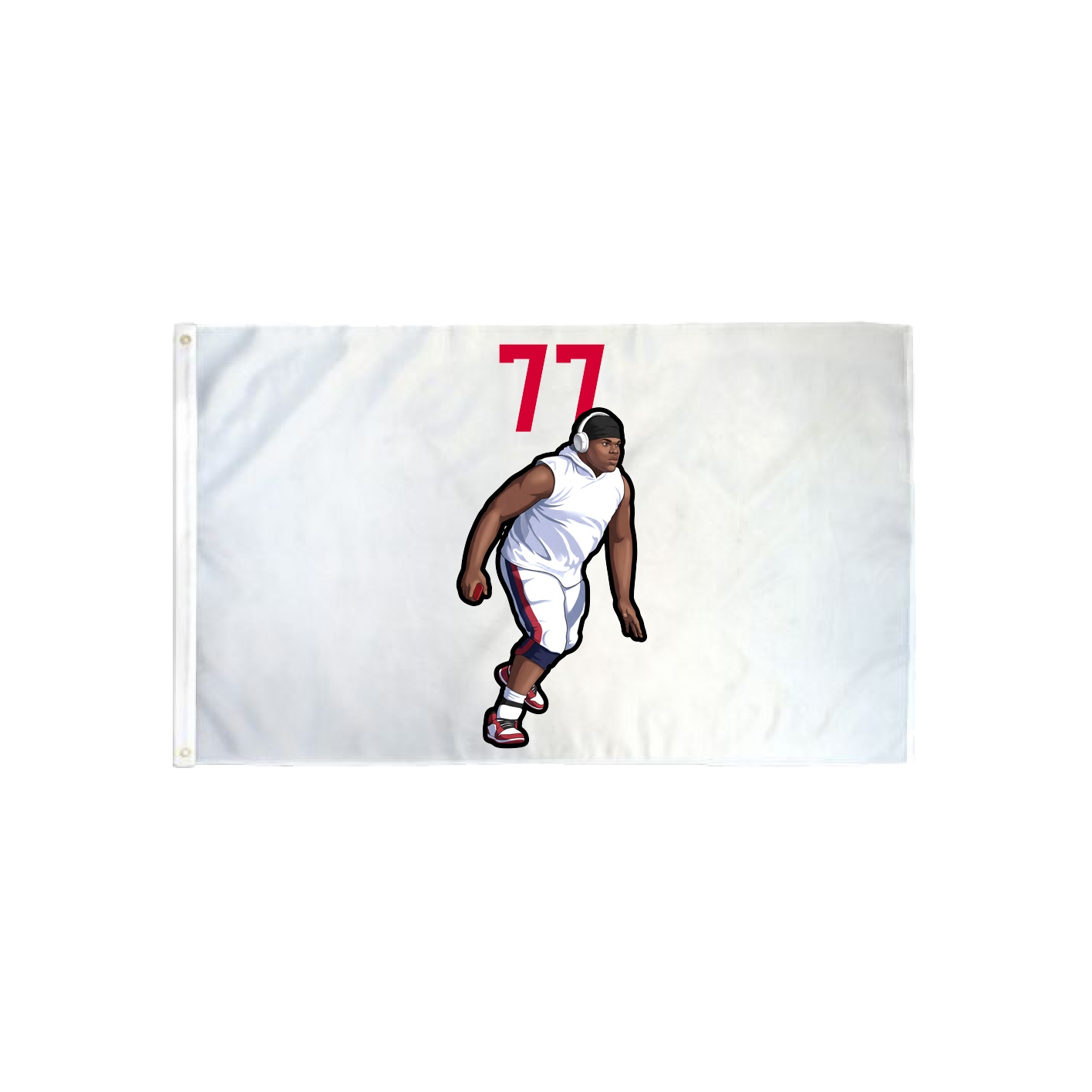 3x5 Flag — Number Top in Classic
