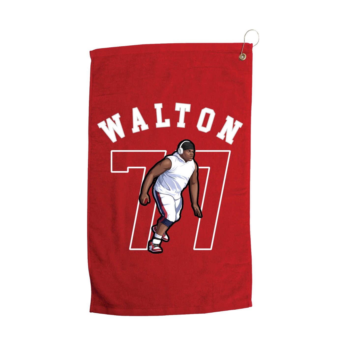 Golf Towel — Shirsey Arch in Red