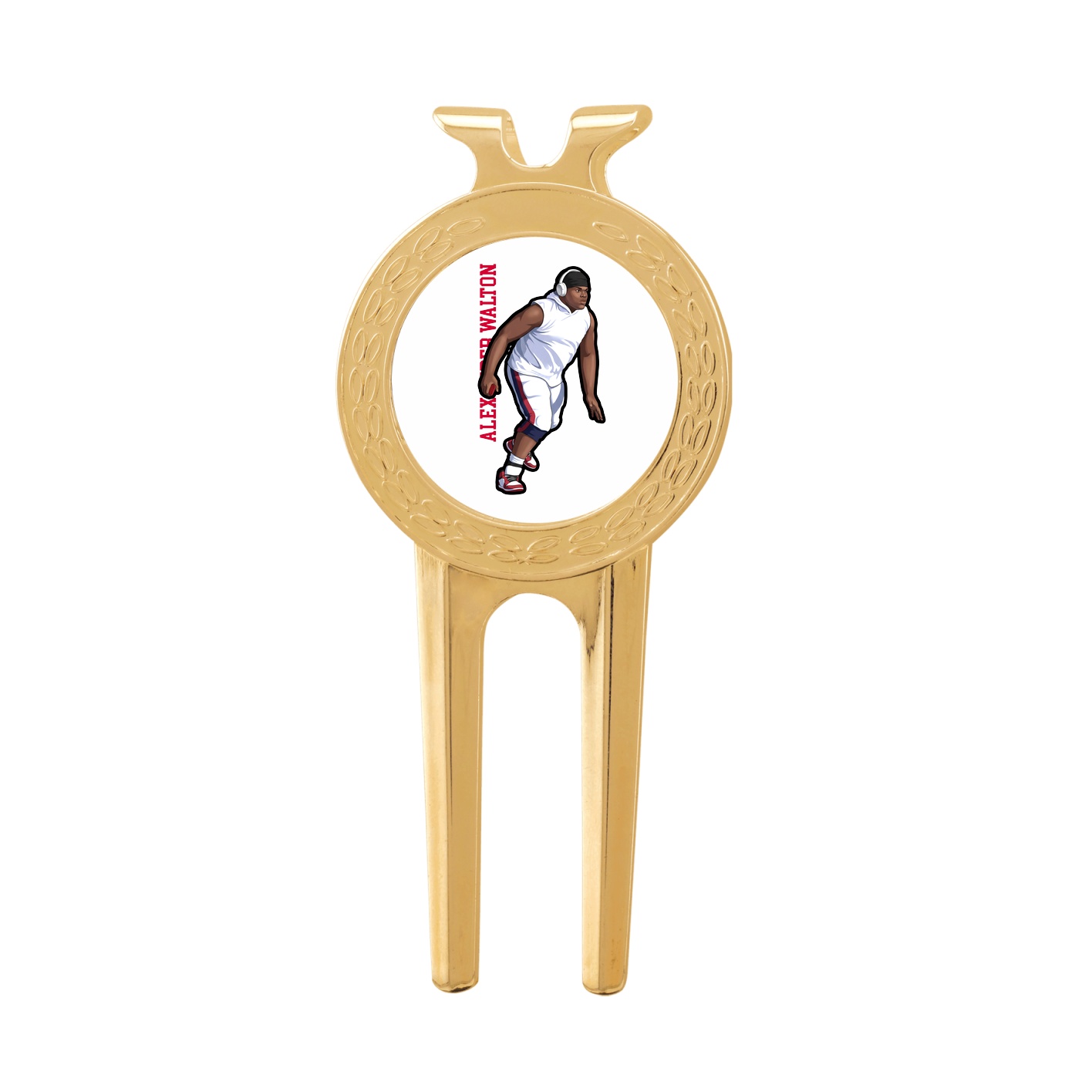 Divot Tool with Ball Marker — Name Vertical in Classic