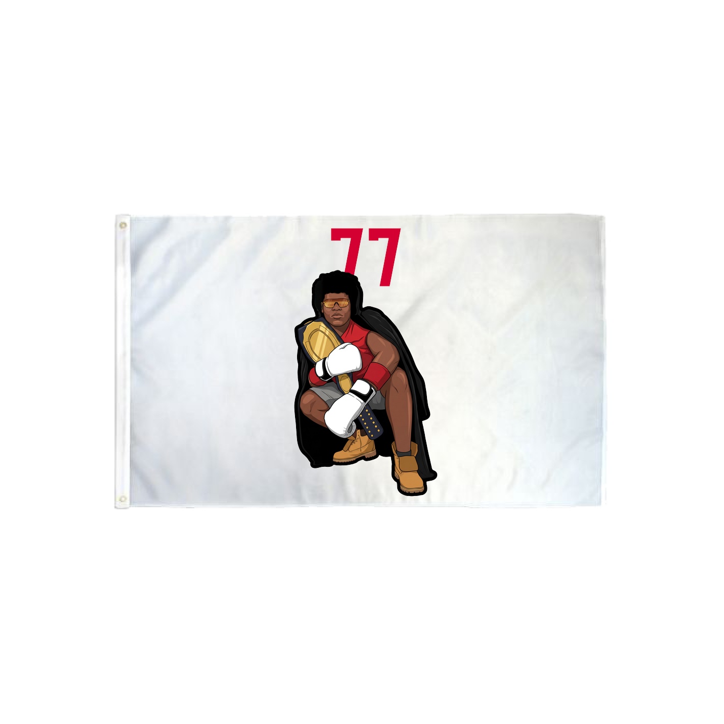 3x5 Flag — Number Top in Classic