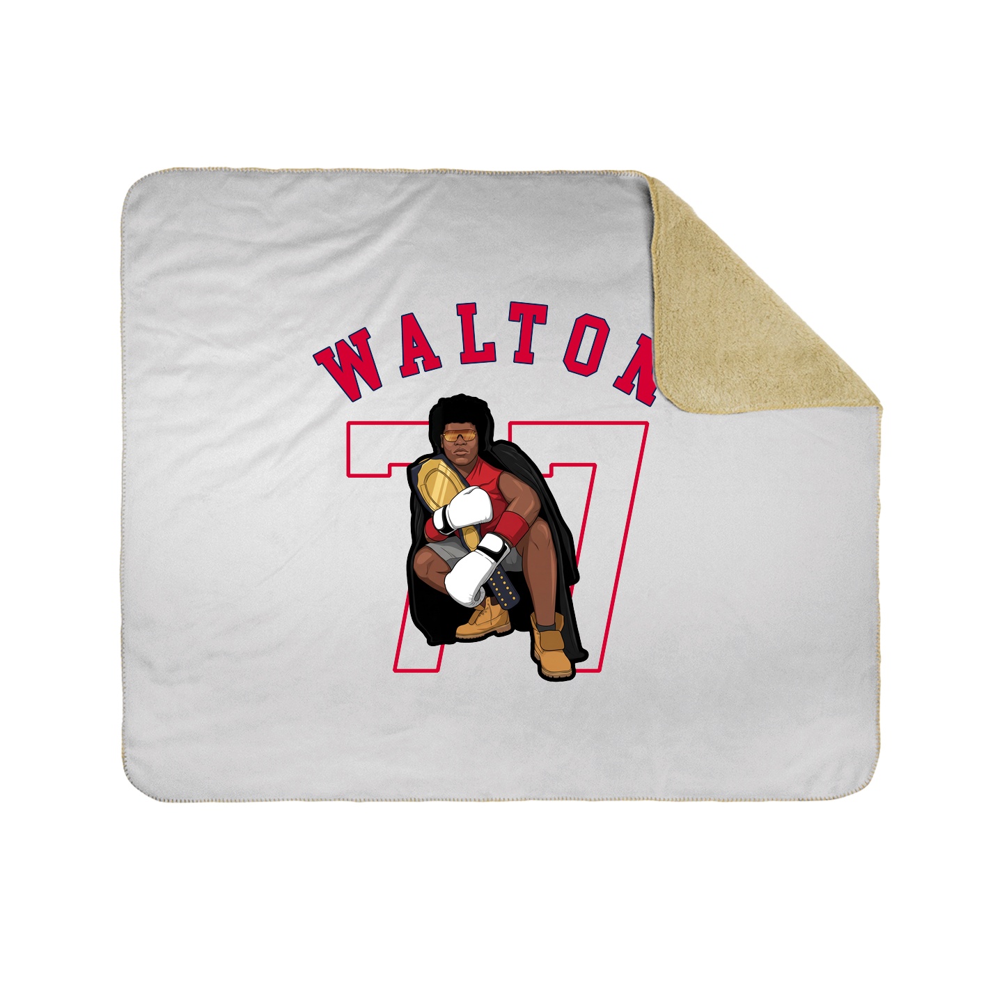 Throw Blanket — Shirsey Arch in White