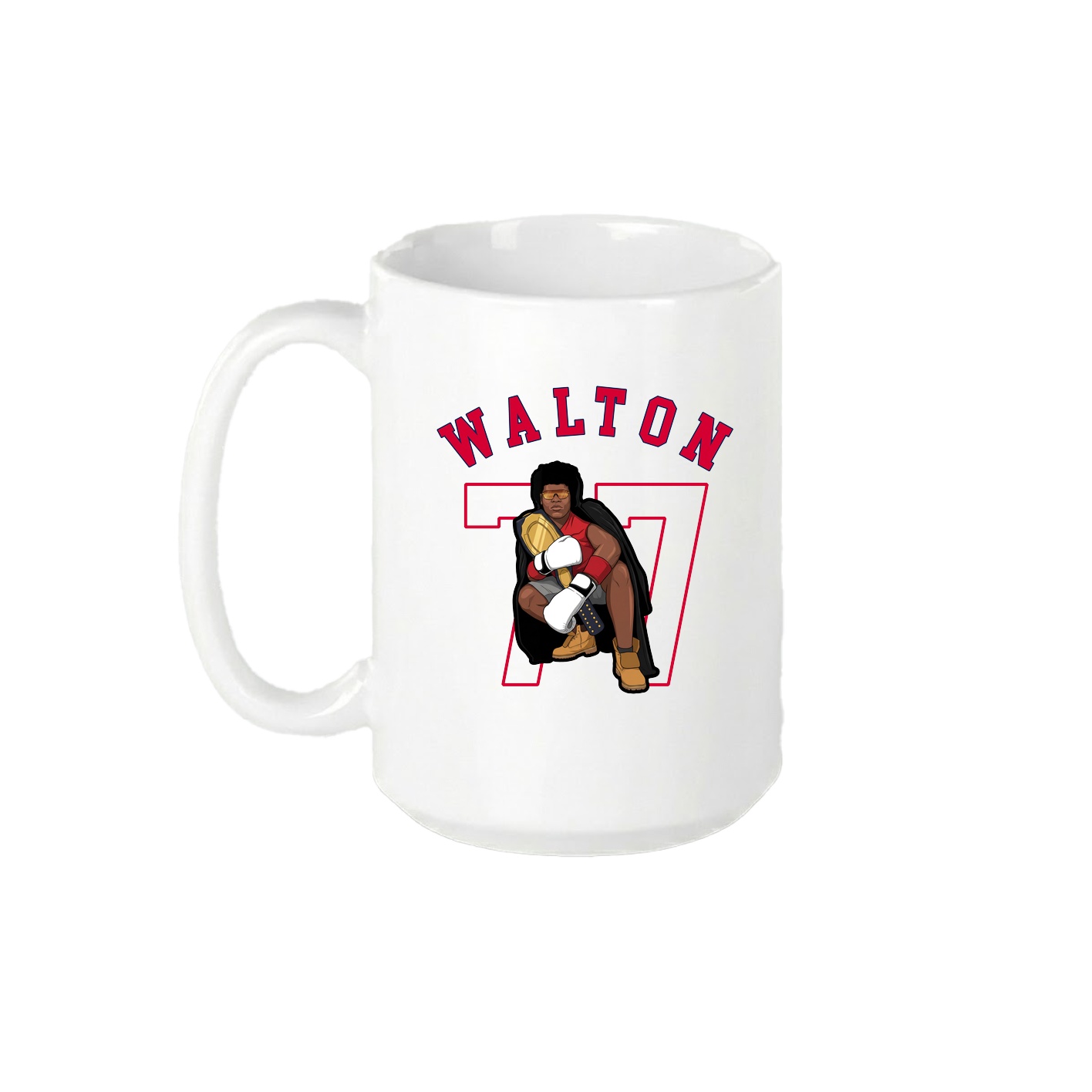 15oz Coffee Mug — Shirsey Arch in White