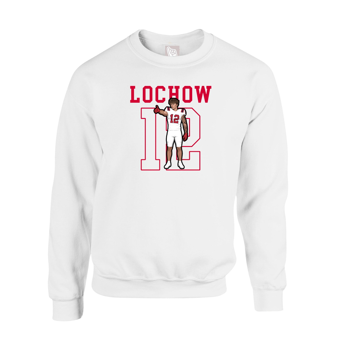 Fleece Crew — Shirsey in White