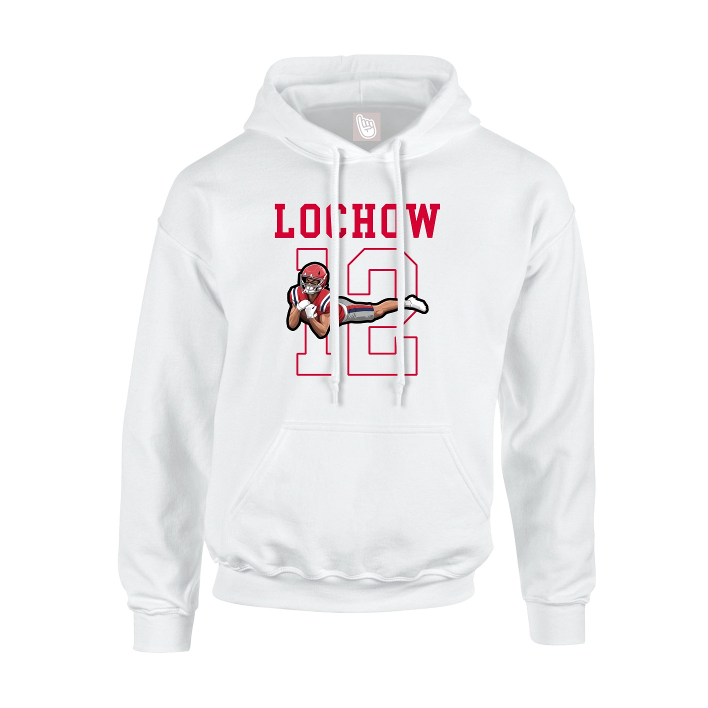 Youth Hoodie — Shirsey in White