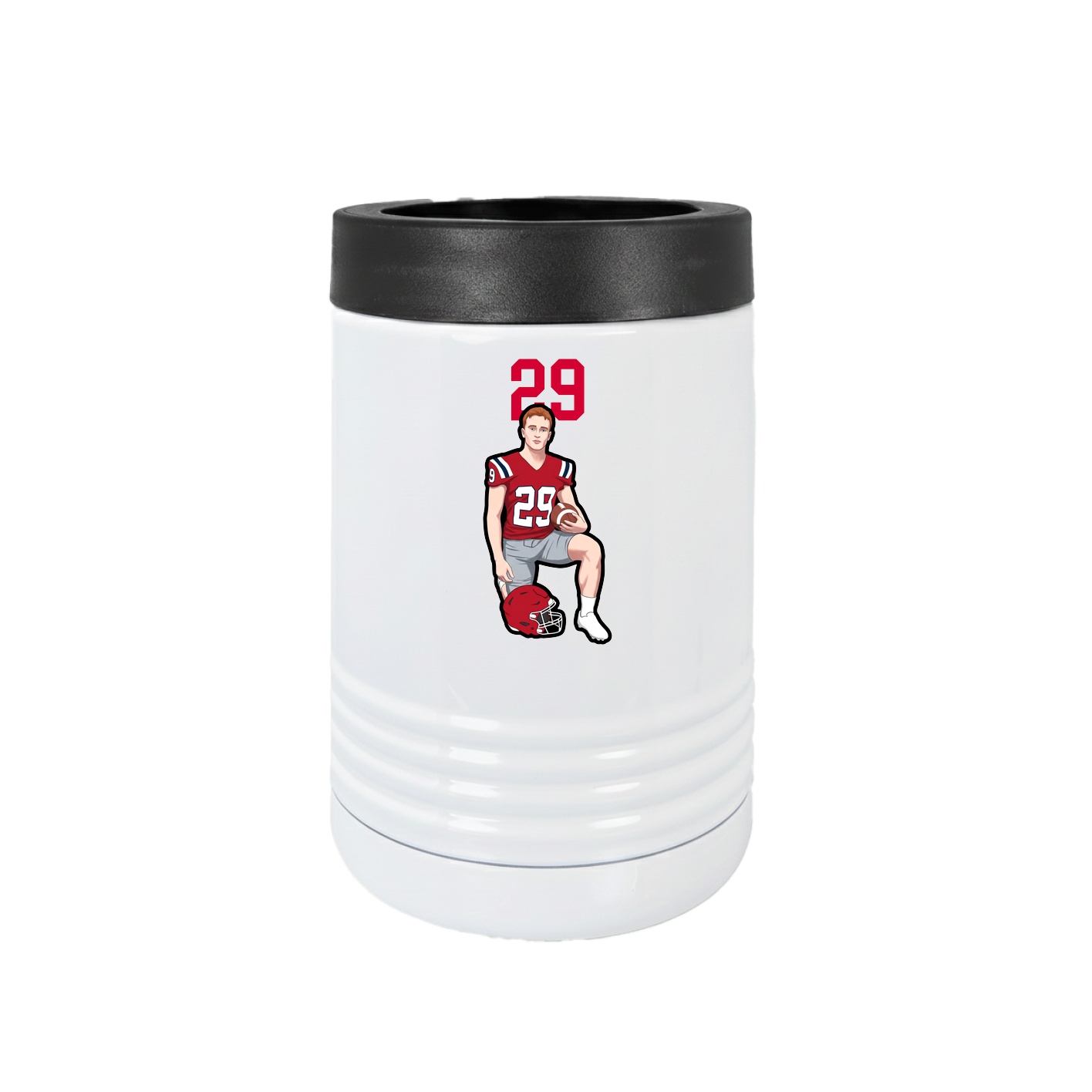 Beverage Holder — Number Top in White