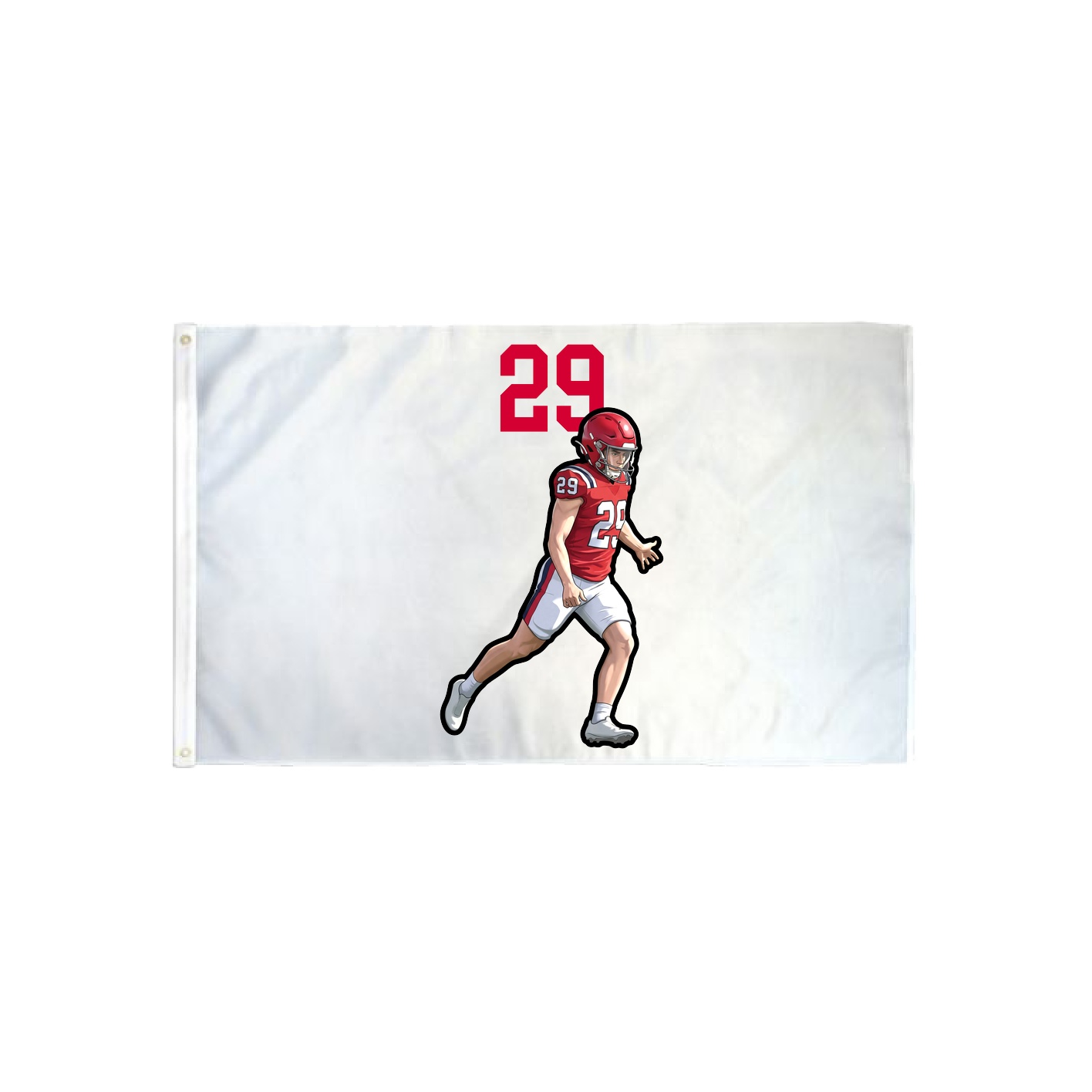 3x5 Flag — Number Top in Classic