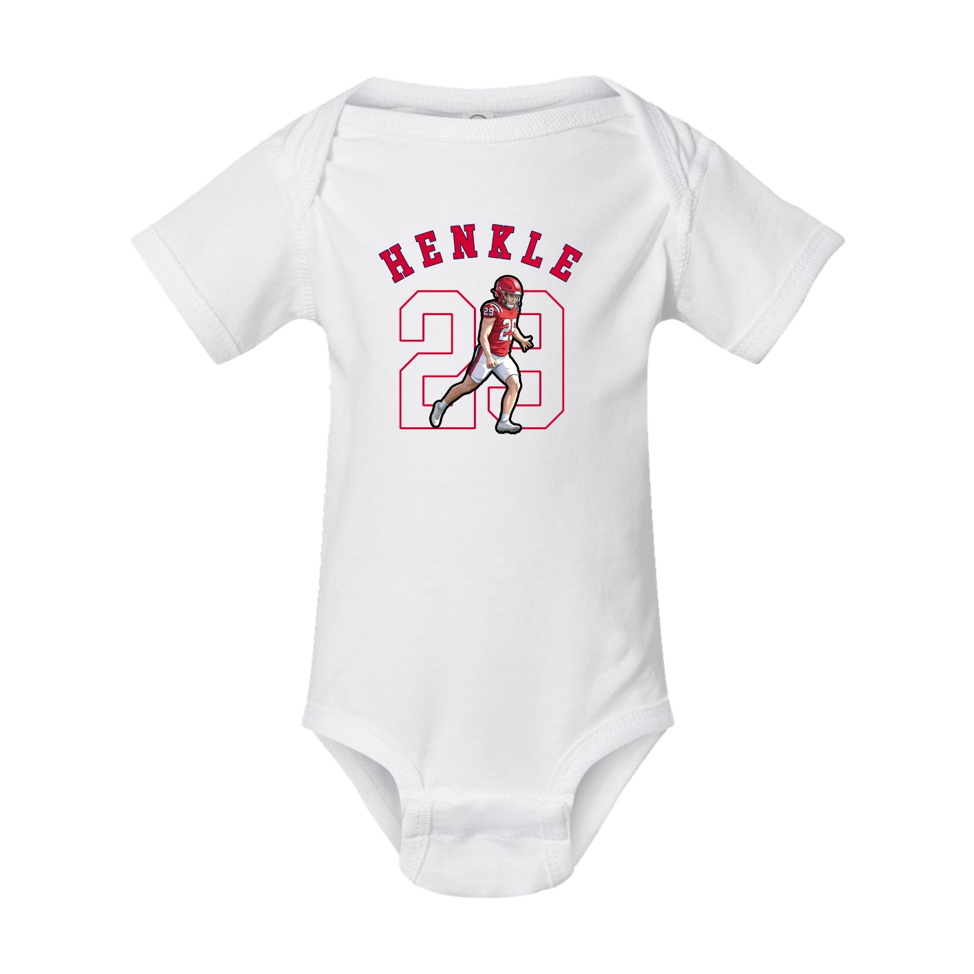Baby Onesie — Shirsey Arch in White