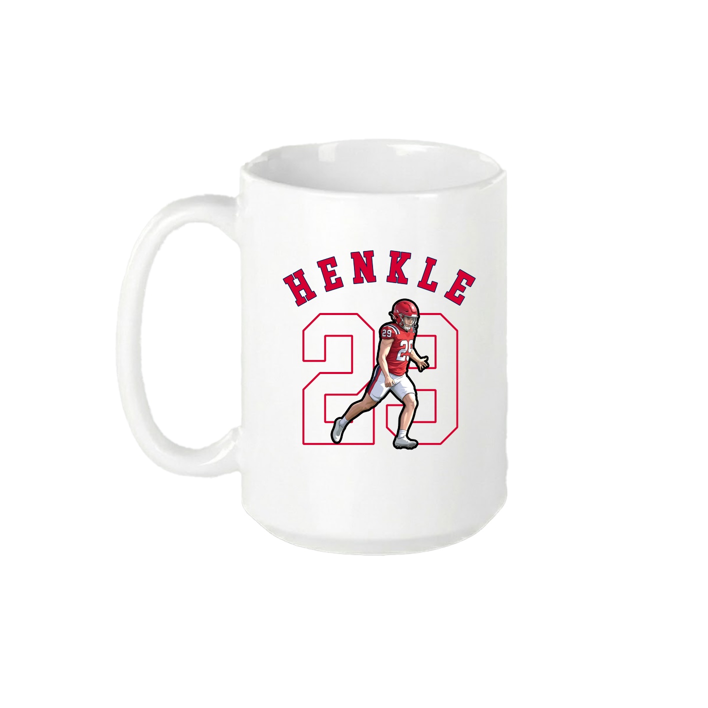 15oz Coffee Mug — Shirsey Arch in White