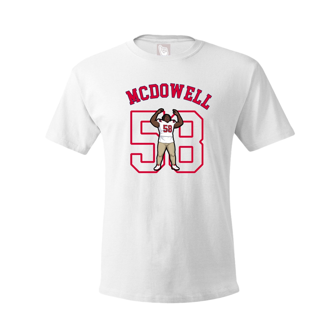 Youth Tee — Shirsey Arch in White