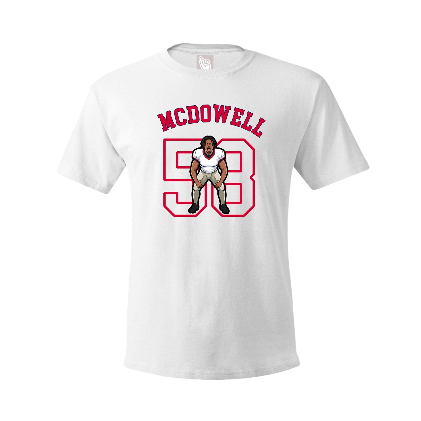 Tee — Shirsey Arch in White