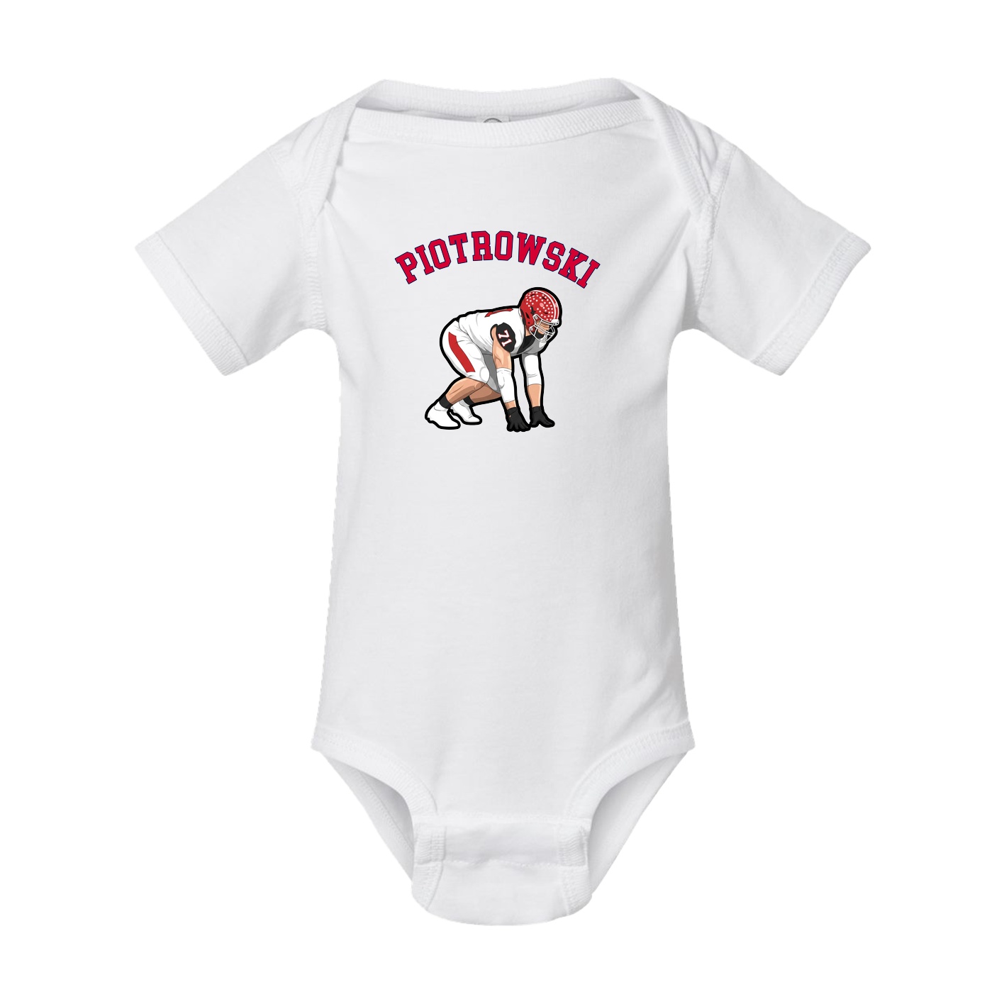 Baby Onesie — Shirsey Arch in White