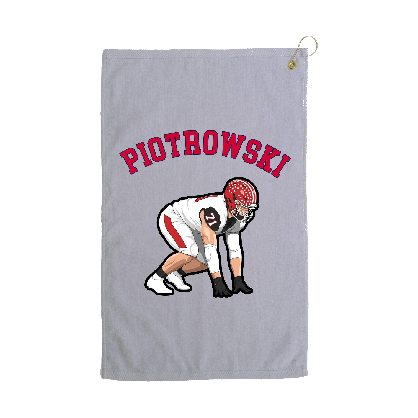 Golf Towel — Shirsey Arch in Grey