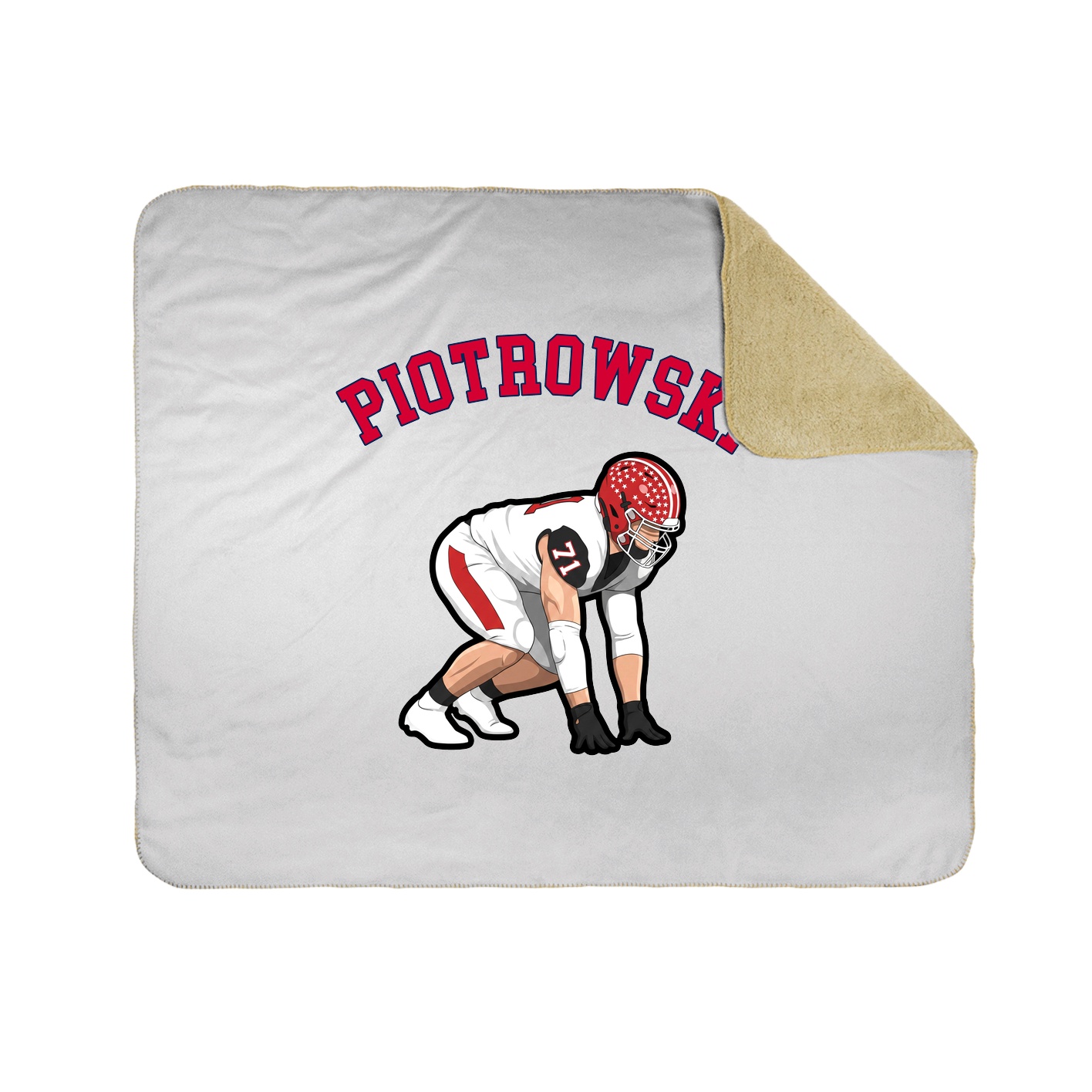 Throw Blanket — Shirsey Arch in White