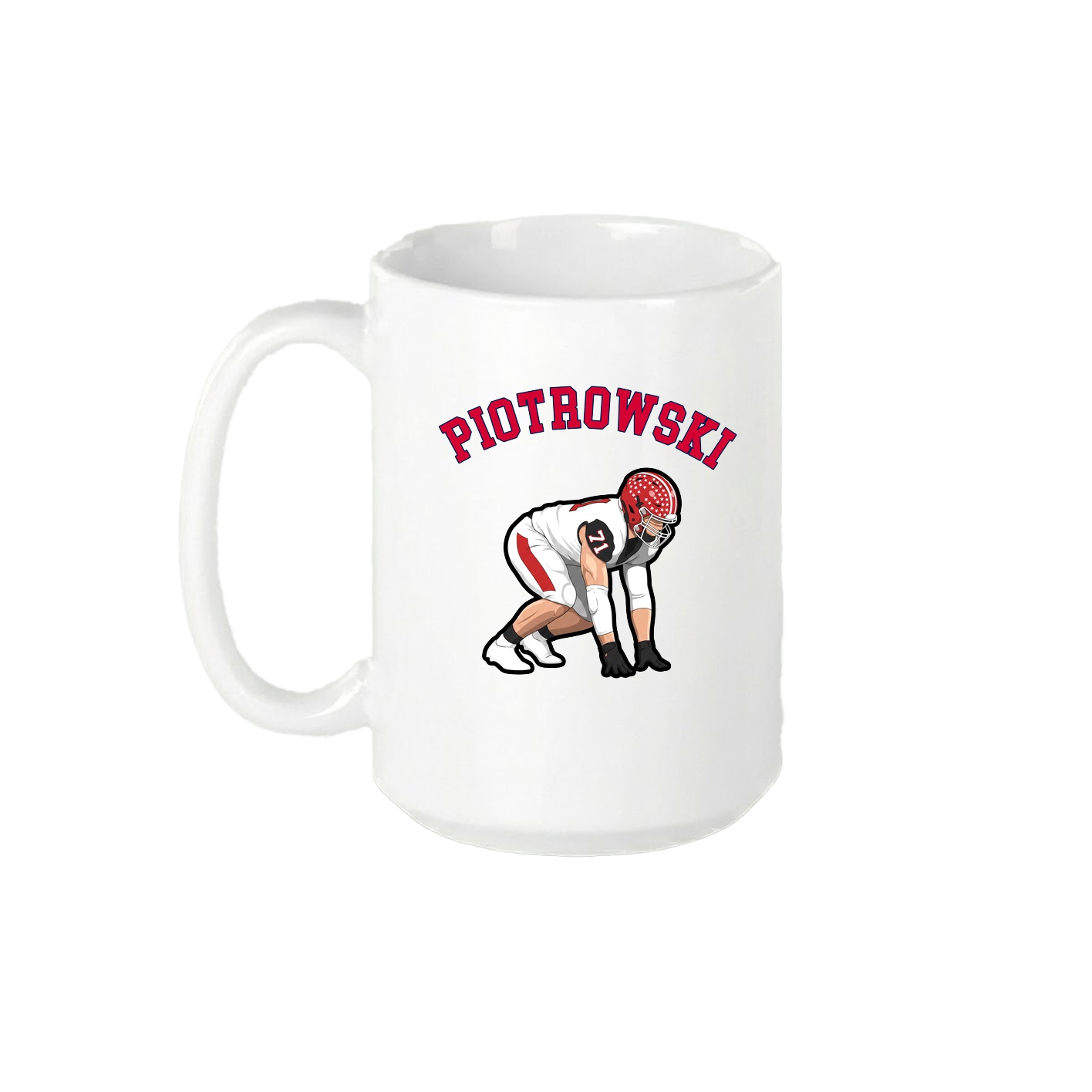 15oz Coffee Mug — Shirsey Arch in White