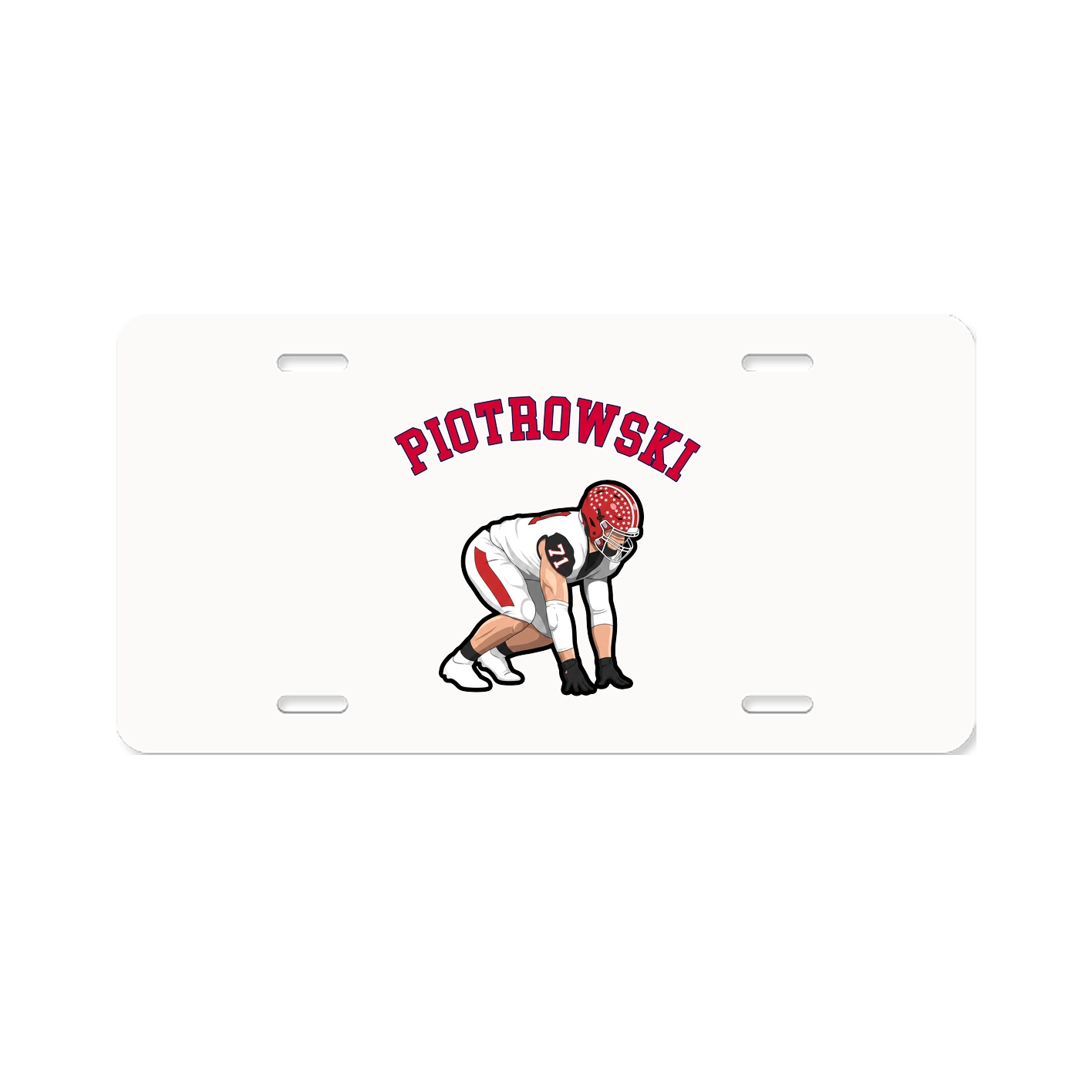 License Plate — Shirsey Arch in Classic
