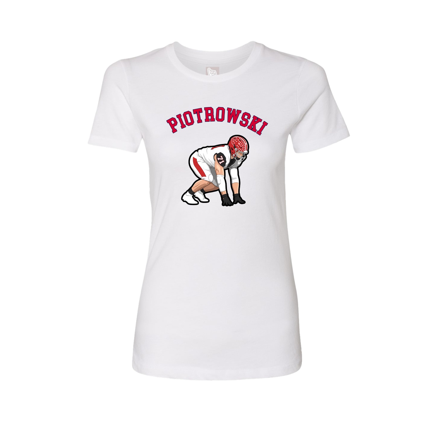 Womens Tee — Shirsey Arch in White