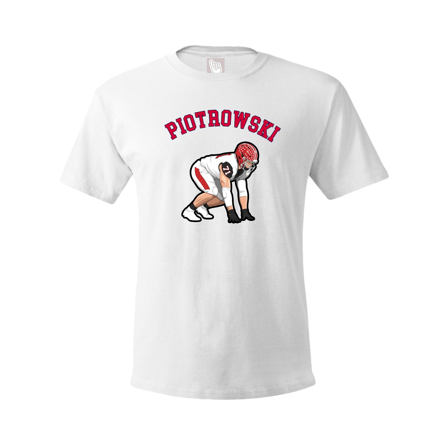 Youth Tee — Shirsey Arch in White