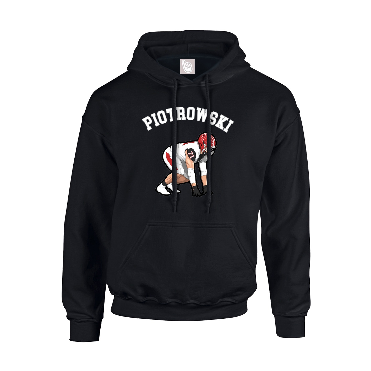 Hoodie — Shirsey Arch in Black