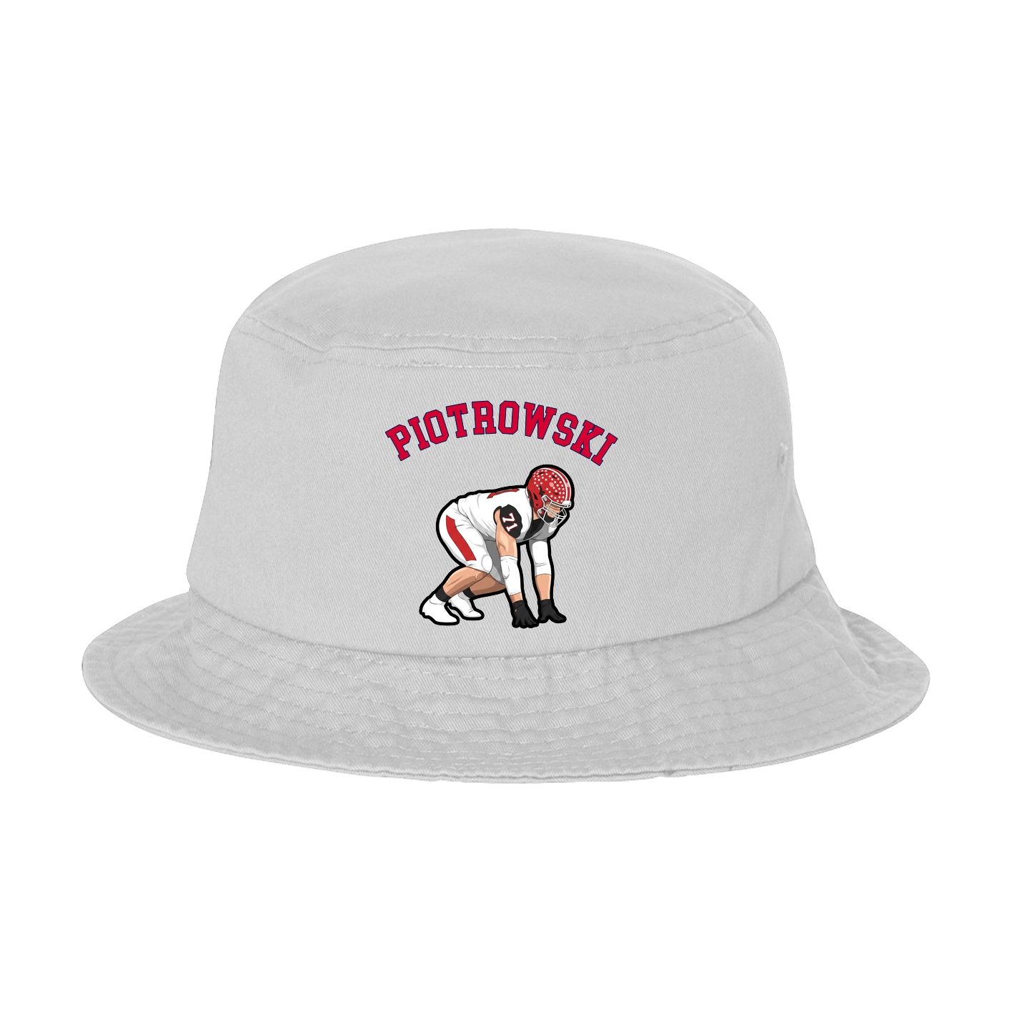 Bucket Cap — Shirsey Arch in White
