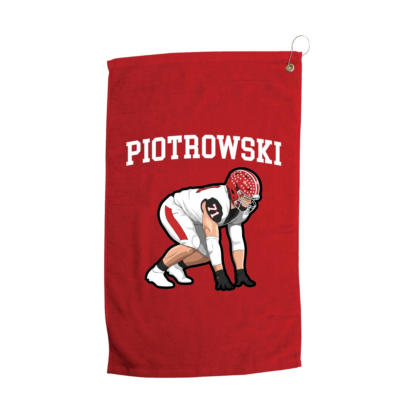 Golf Towel — Shirsey in Red