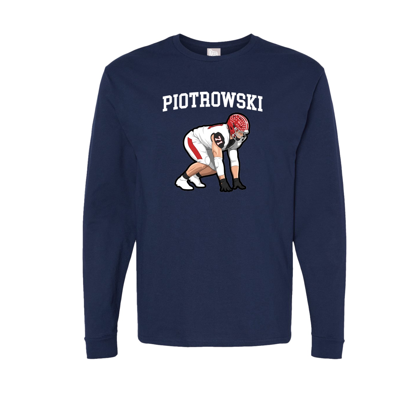Long Sleeve Tee — Shirsey in Navy