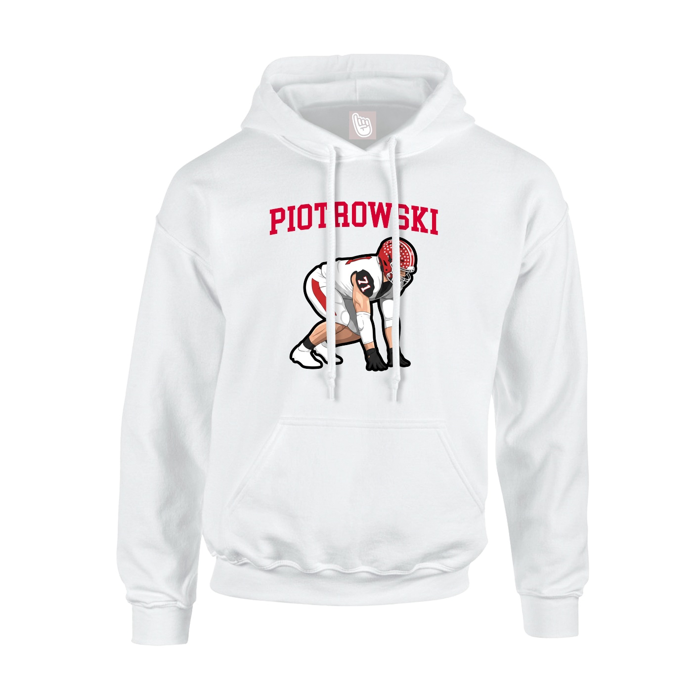 Youth Hoodie — Shirsey in White