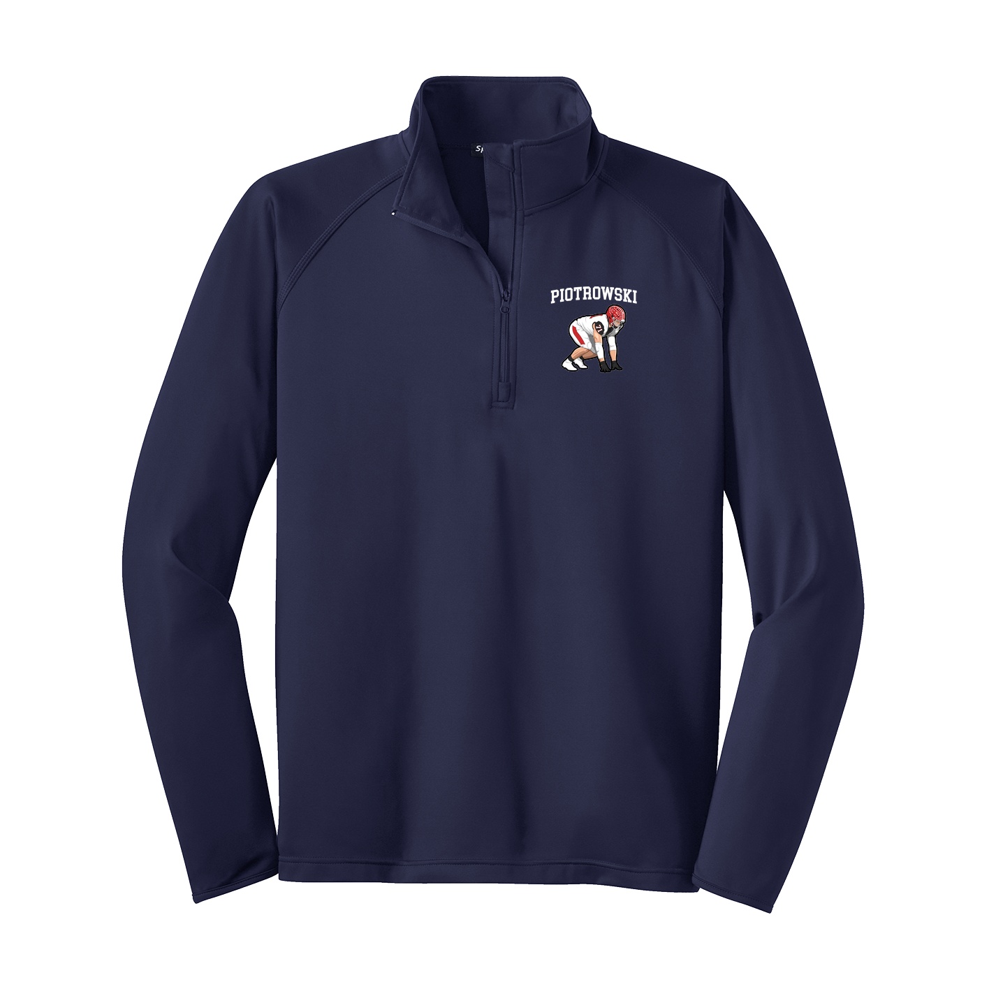 Q-Zip Pullover — Shirsey in Navy