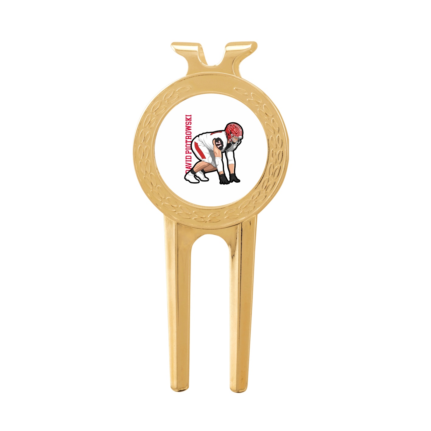 Divot Tool with Ball Marker — Name Vertical in Classic