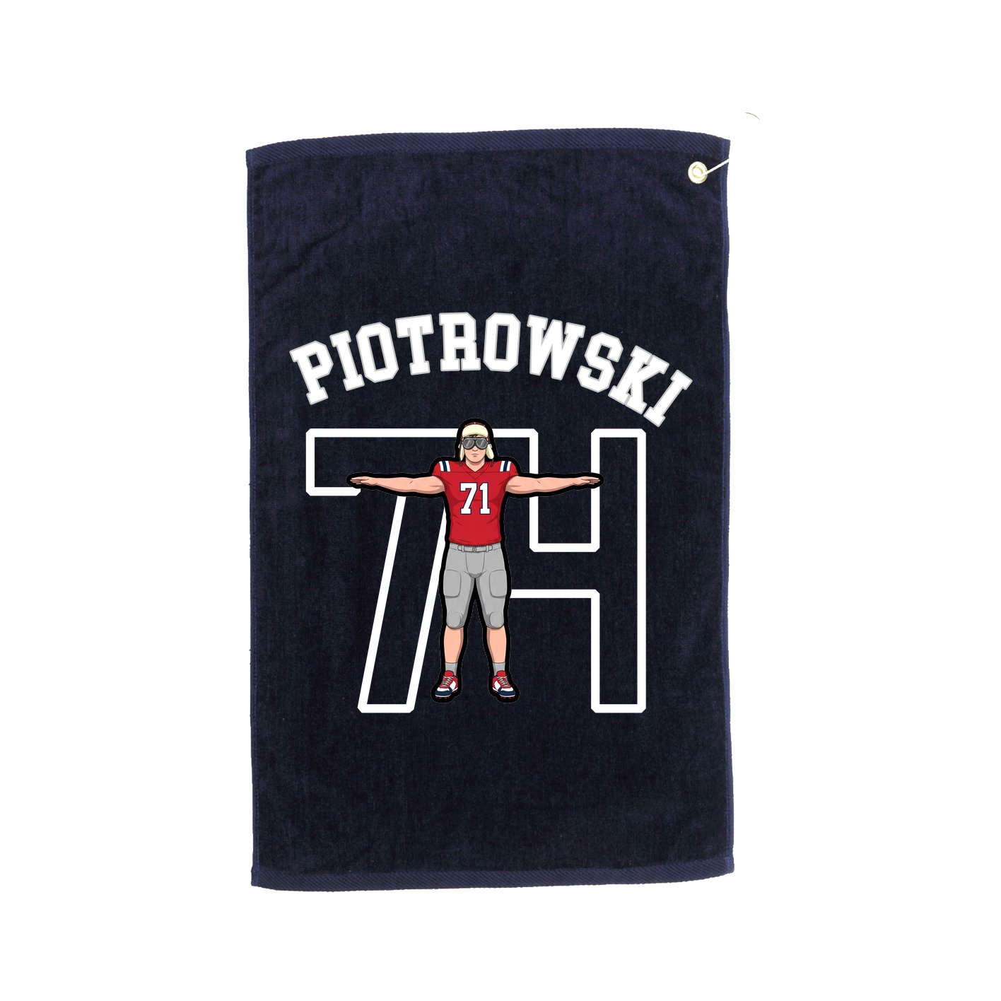 Golf Towel — Shirsey Arch in Navy