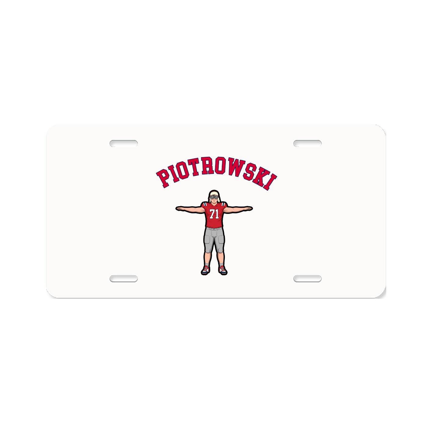 License Plate — Shirsey Arch in Classic