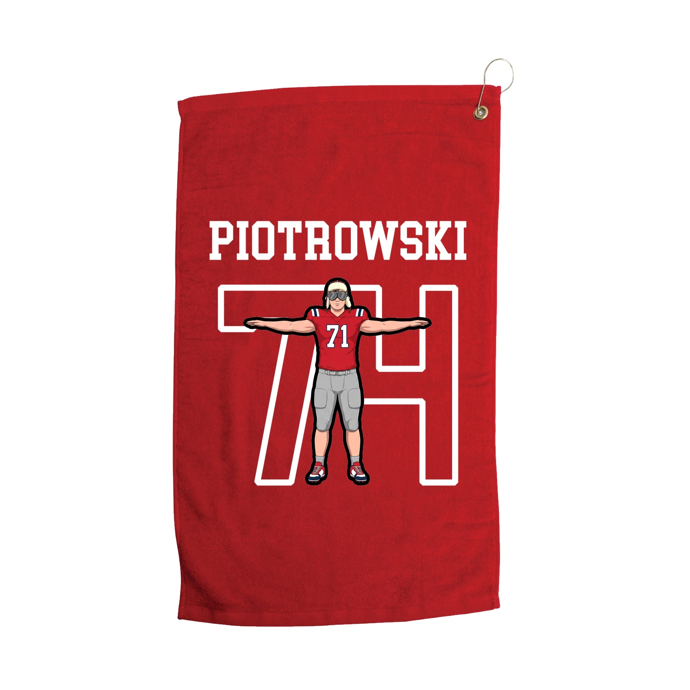 Golf Towel — Shirsey in Red