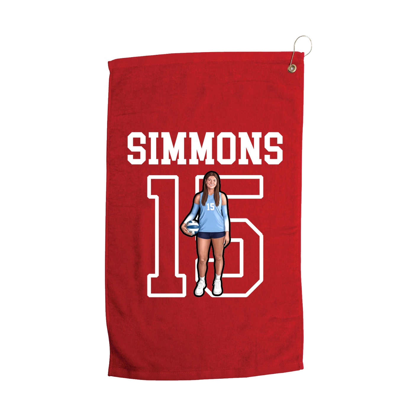 Golf Towel — Shirsey in Red