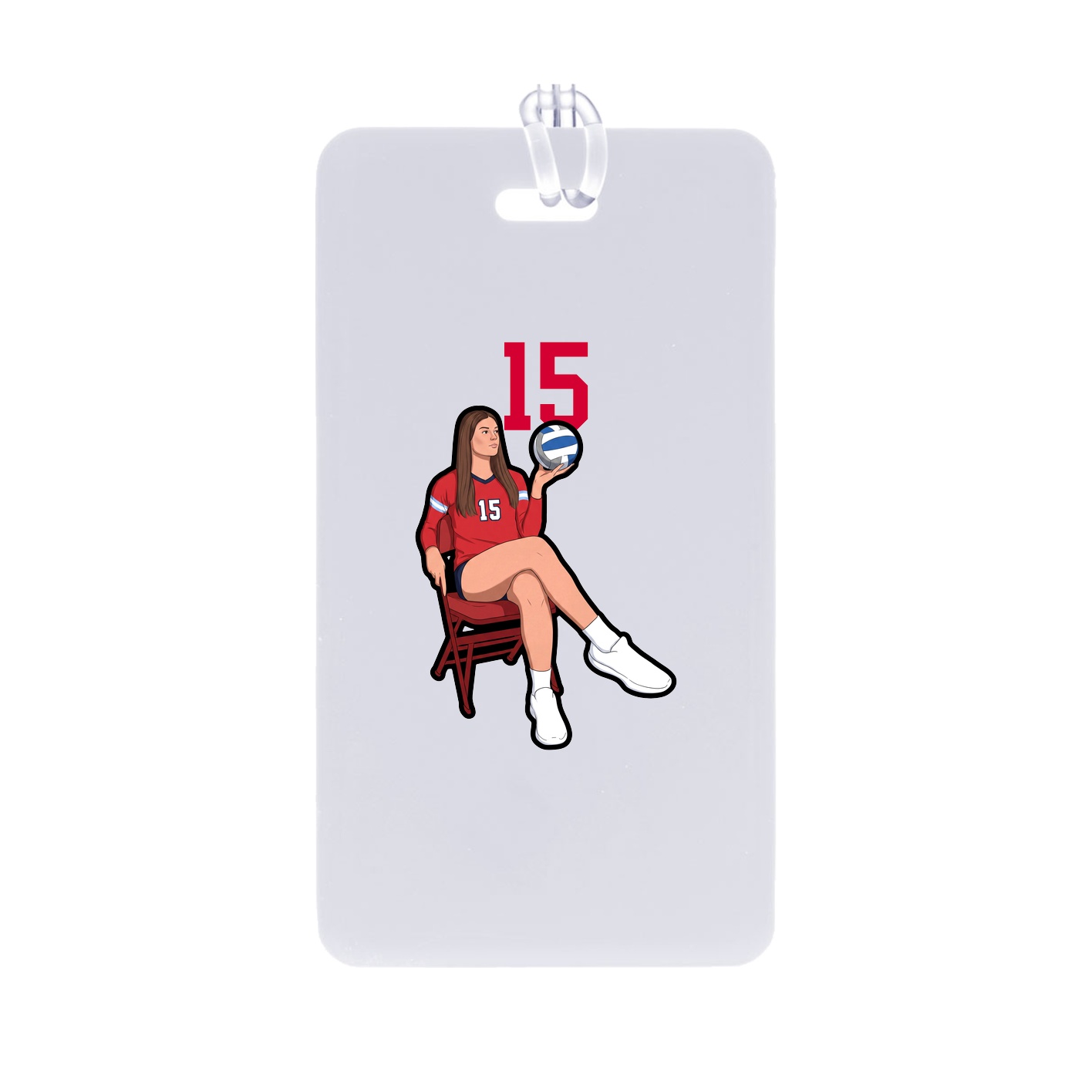 Bag Tag — Number Top in Classic